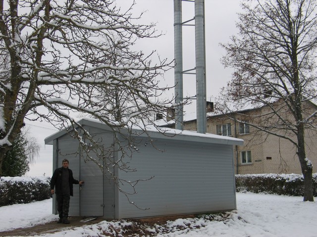 Zentenē – jauna katlu māja