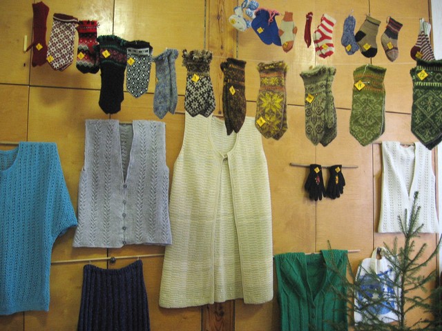 Adījumu izstāde muzejā