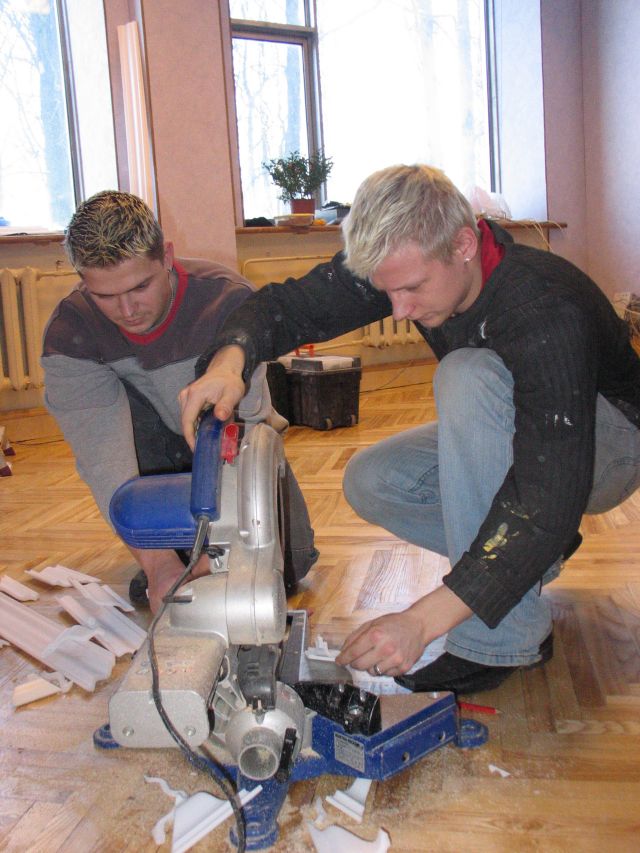 Slampes pagastmāja pamazām top mīlīgāka