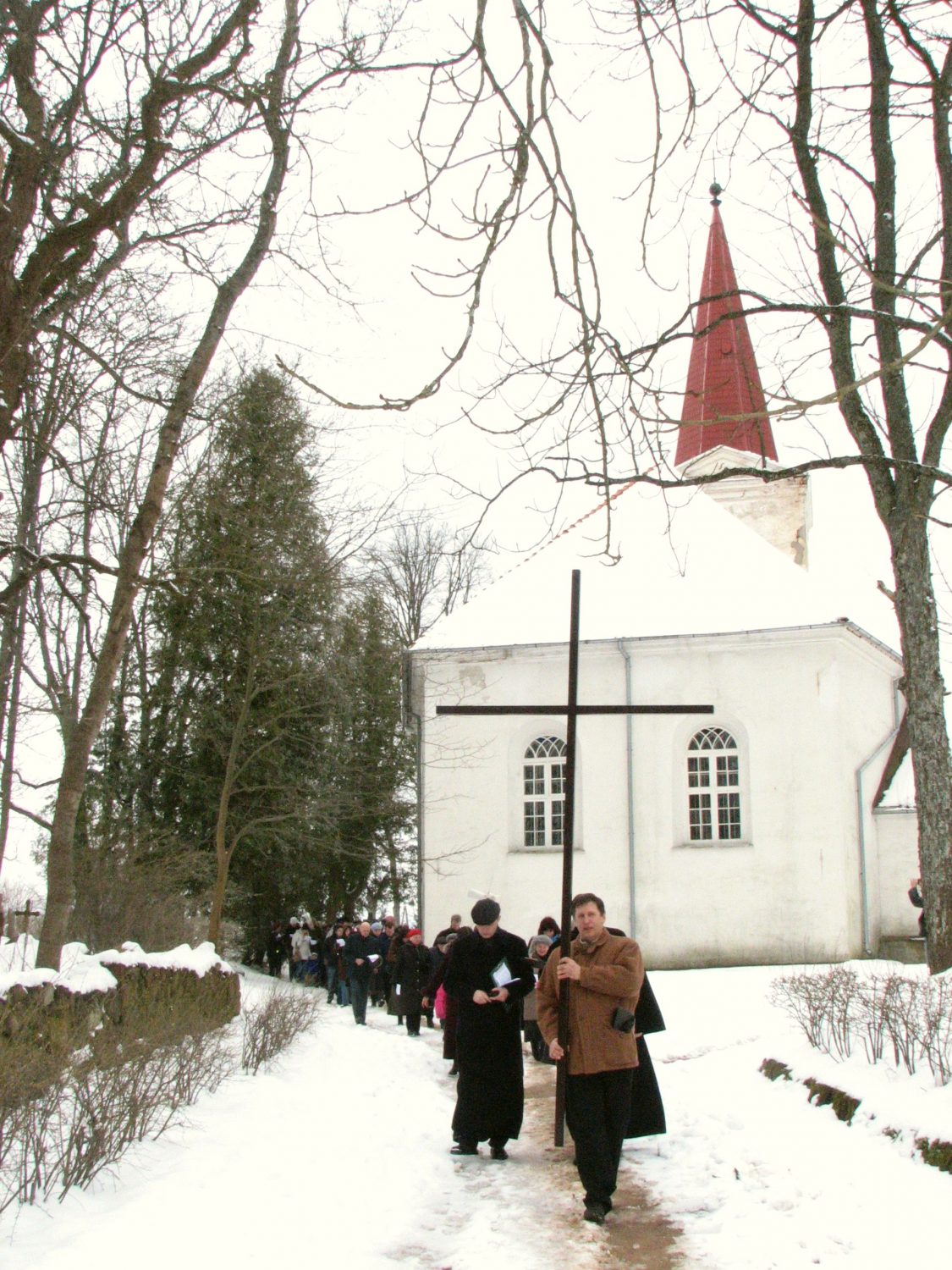 Krusta ceļš ar 15 pieturām Kandavā