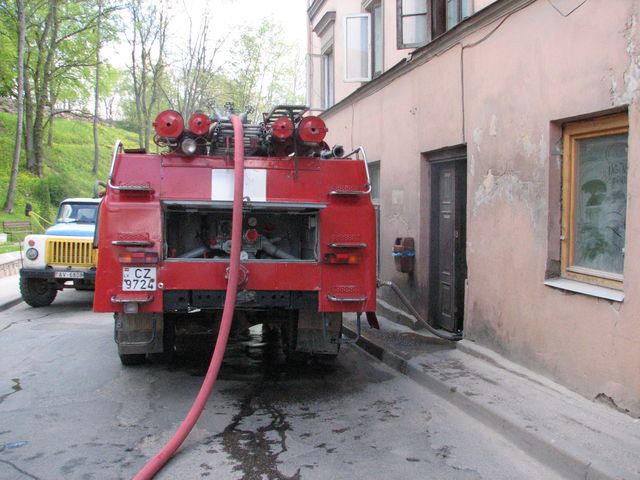 Ugunsnelaime Kandavā pamanīta laikus