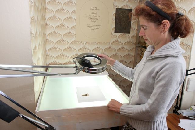 Pašiem savs diplomēts dokumentu restaurators