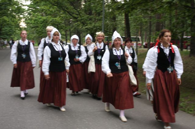 Dziesmu svētki izskanējuši /FOTOREPORTĀŽA/