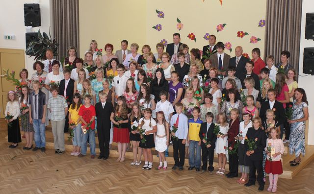 Pilsēta novērtē skolēnu sasniegumus