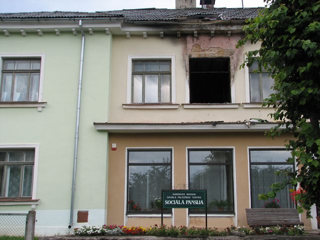 Vēlreiz par ugunsgrēku Kandavas «Sociālajā pansijā»