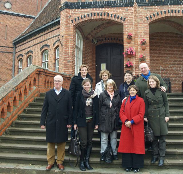 Arhitekta Bokslafa radinieki apmeklē Jaunmokas un Jaunpili