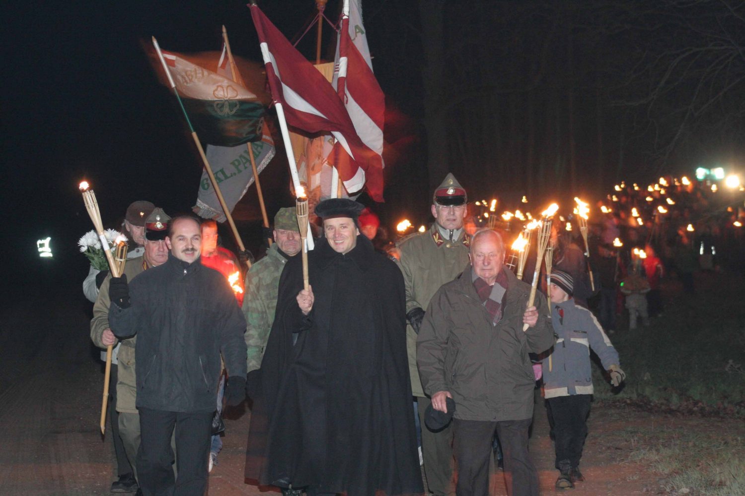 Lestenē godina latviešu karavīrus