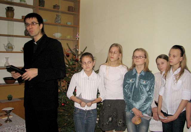 Ziemassvētku Svētbrīdis Kandavas pansijas iemītniekiem