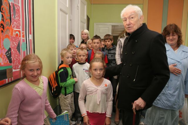 Tukumā viesojas Imants Ziedonis