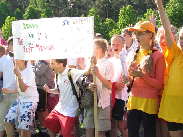 Sporta diena Kandavas novada skolēniem