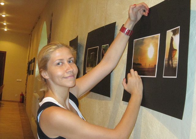 Mākslas foto Milzkalnes tautas namā