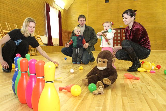 Lestenes tautas namā – pirmās nodarbības pašiem mazākajiem