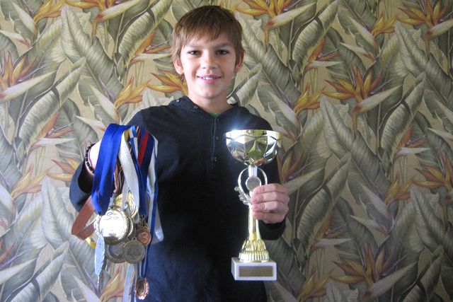 Roberts Grīnvalds  – Latvijas labākais sava vecuma tenisists