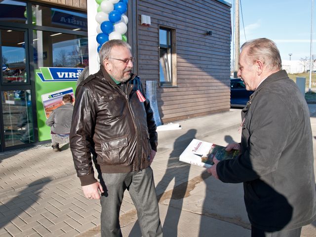 Atklāj «Virši-A» degvielas uzpildes staciju