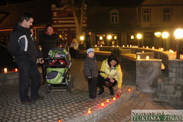 Latvijas Republikas proklamēšanas 93. gadadienas svinības Tukumā