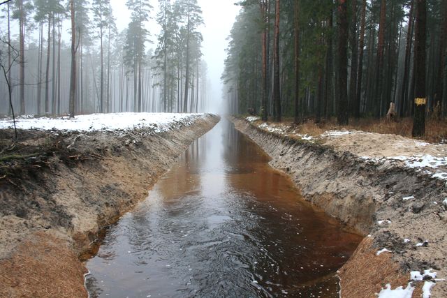 Engurē pabeigts palu ūdeņu novadīšanas projekts