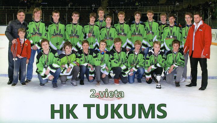 Tukuma «U-14» un «U-16» hokejisti izcīna sudraba medaļas