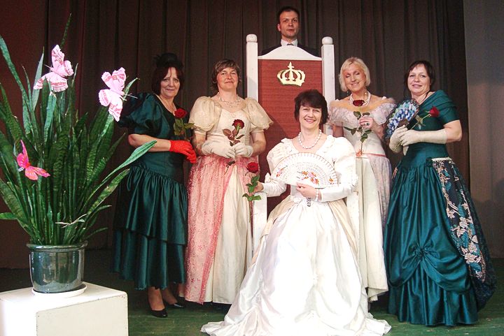 Kandavā pašiem savas princeses un bruņinieki