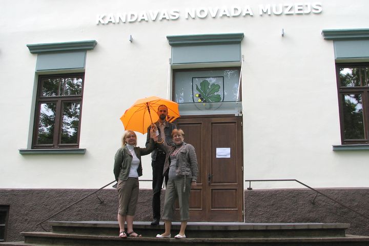 Kandavas pilsētas makets – vēsturnieka un jaunu mākslinieku kopdarbs