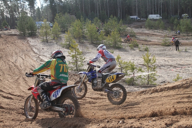 Latvijas un Baltijas čempionāts enduro krosā – Bušu karjerā