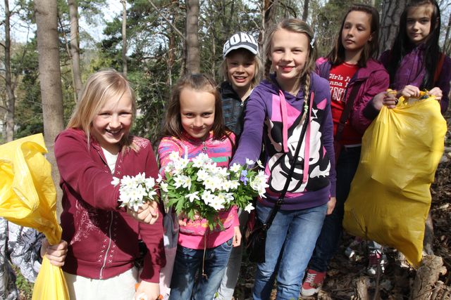 Tukuma skolu skolēni iesāk Lielo talku