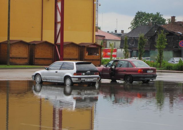 Tukums atkal pēc lietus peld