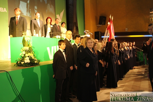 Tukumā notiek Vienotības kongress