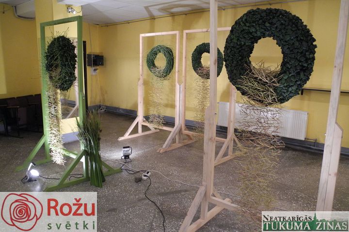 Floristu darbi Kultūras namā