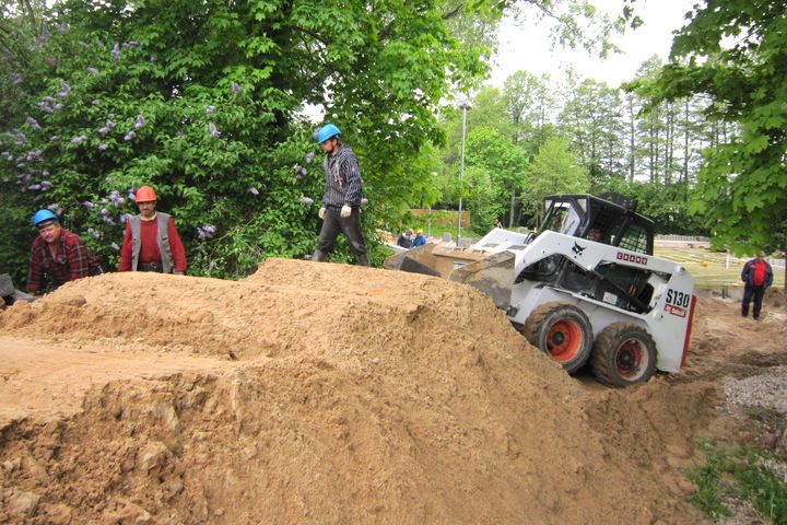 Engurē ar Eiropas Savienības atbalstu pārbūvē estrādi