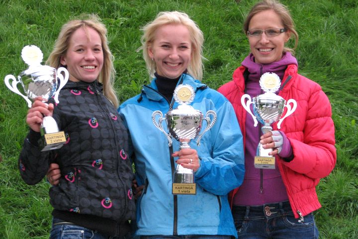 Dāmām kartingā – veiksme, emocijas, azarts un arī prasme