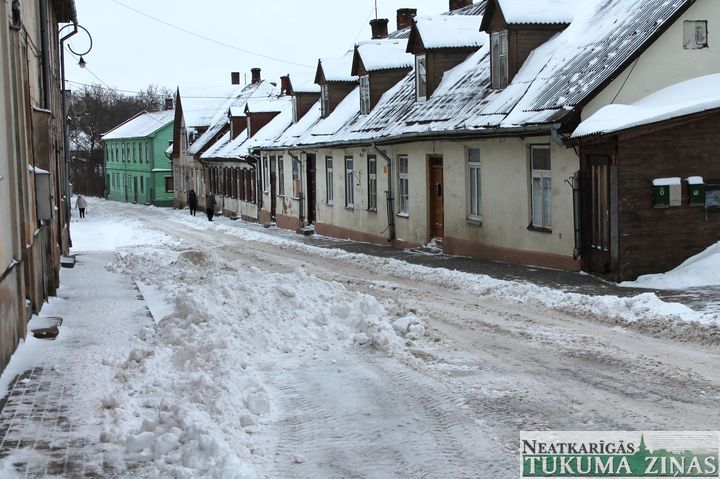 Sniega ziņas Tukuma novadā