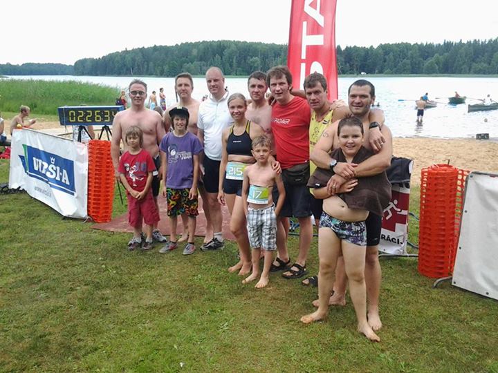 Engures triatlona klubs piedalās savās pirmajās sacensībās