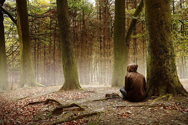 Ugunsdzēsēji-glābēji palīdz no meža izkļūt sēņotājiem
