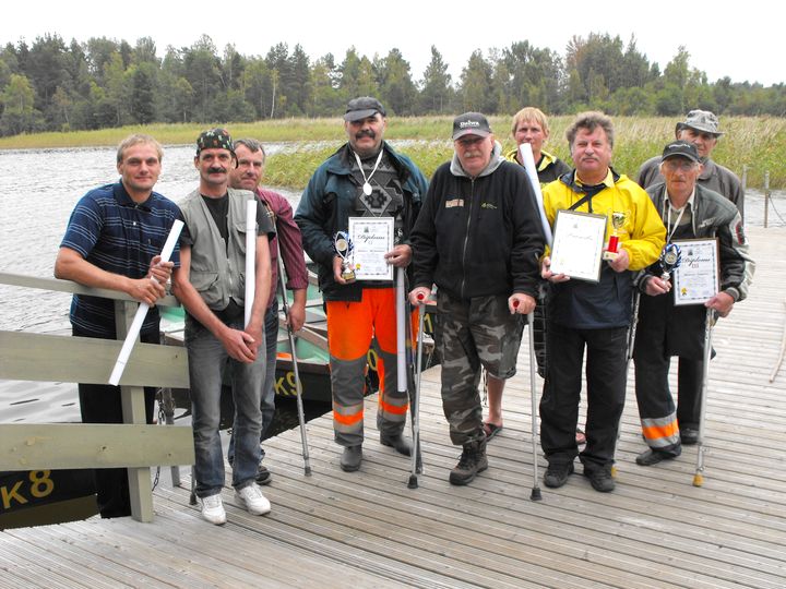 Aizvadītas veiksmīgas makšķerēšanas sacensības