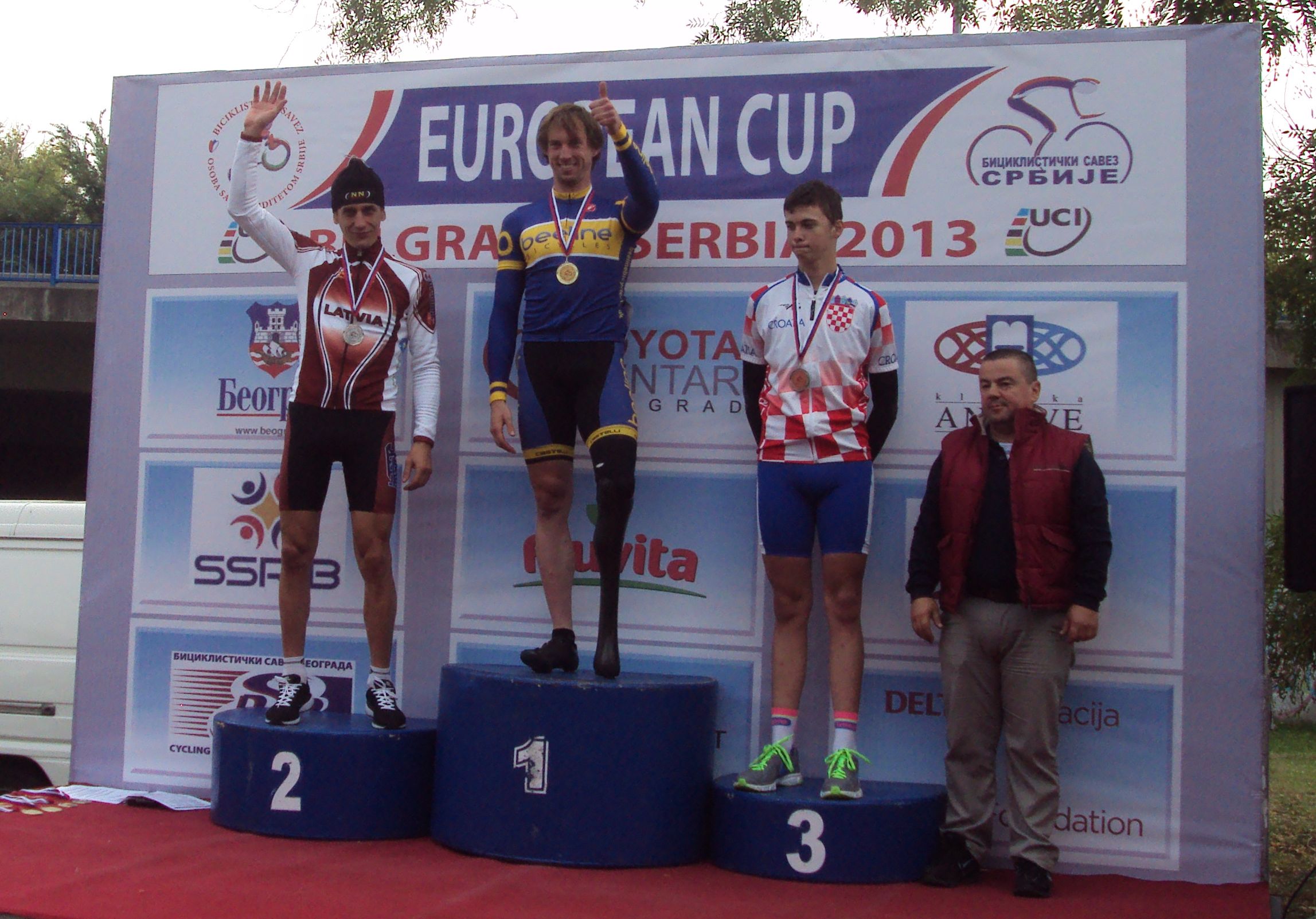 Gailišs izcīna sudraba medaļu Eiropas kausa posmā Belgradā