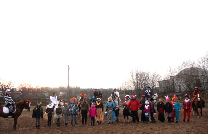 Ziemassvētku eglīte Tukuma Jātnieku sporta klubā