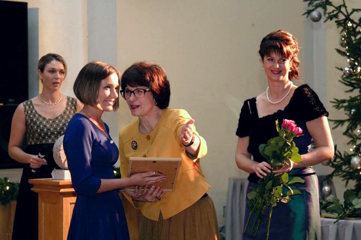 Madara Stūrmane iegūst konkursa «Senču aicinājums» simpātiju balvu