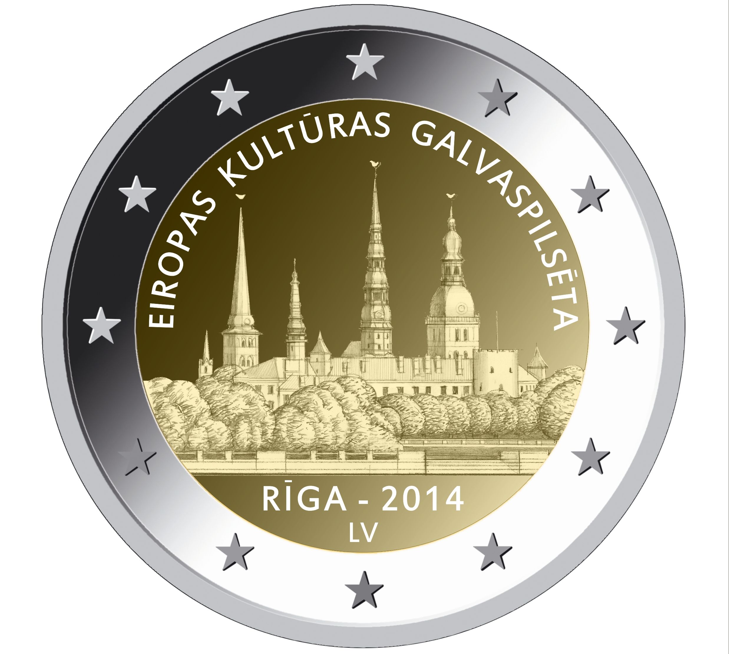 Līdz rudenim tiks laista apgrozībā pirmā Latvijas 2 eiro jubilejas monēta