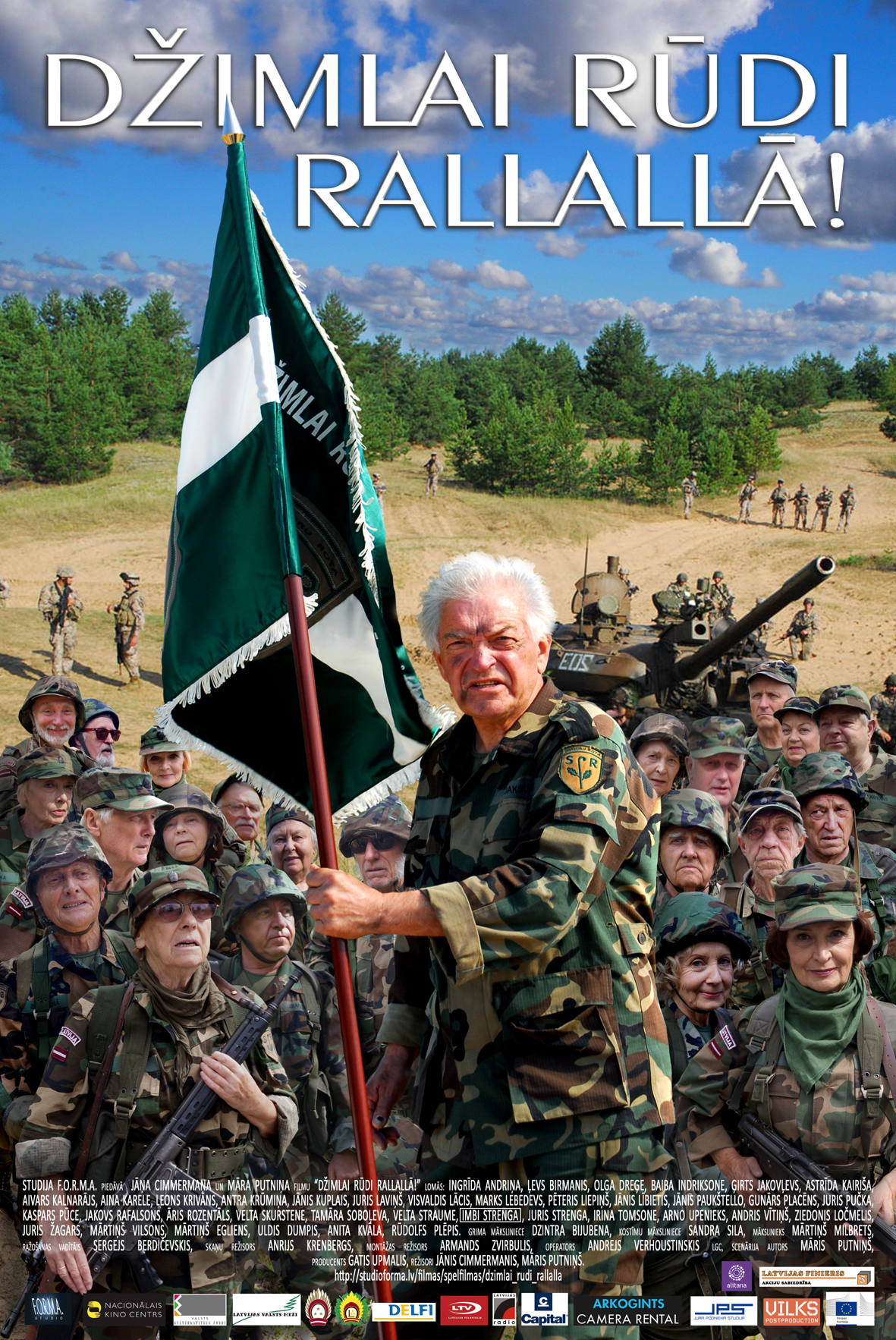 Uz ekrāniem nonākusi spēlfilma «Džimlai Rūdi rallalā!»