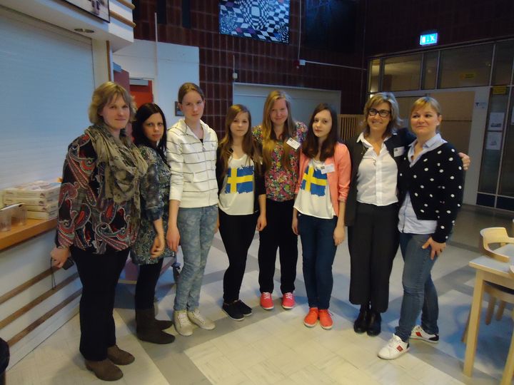 Cēres pamatskolēni viesojās Zviedrijā /FOTO/