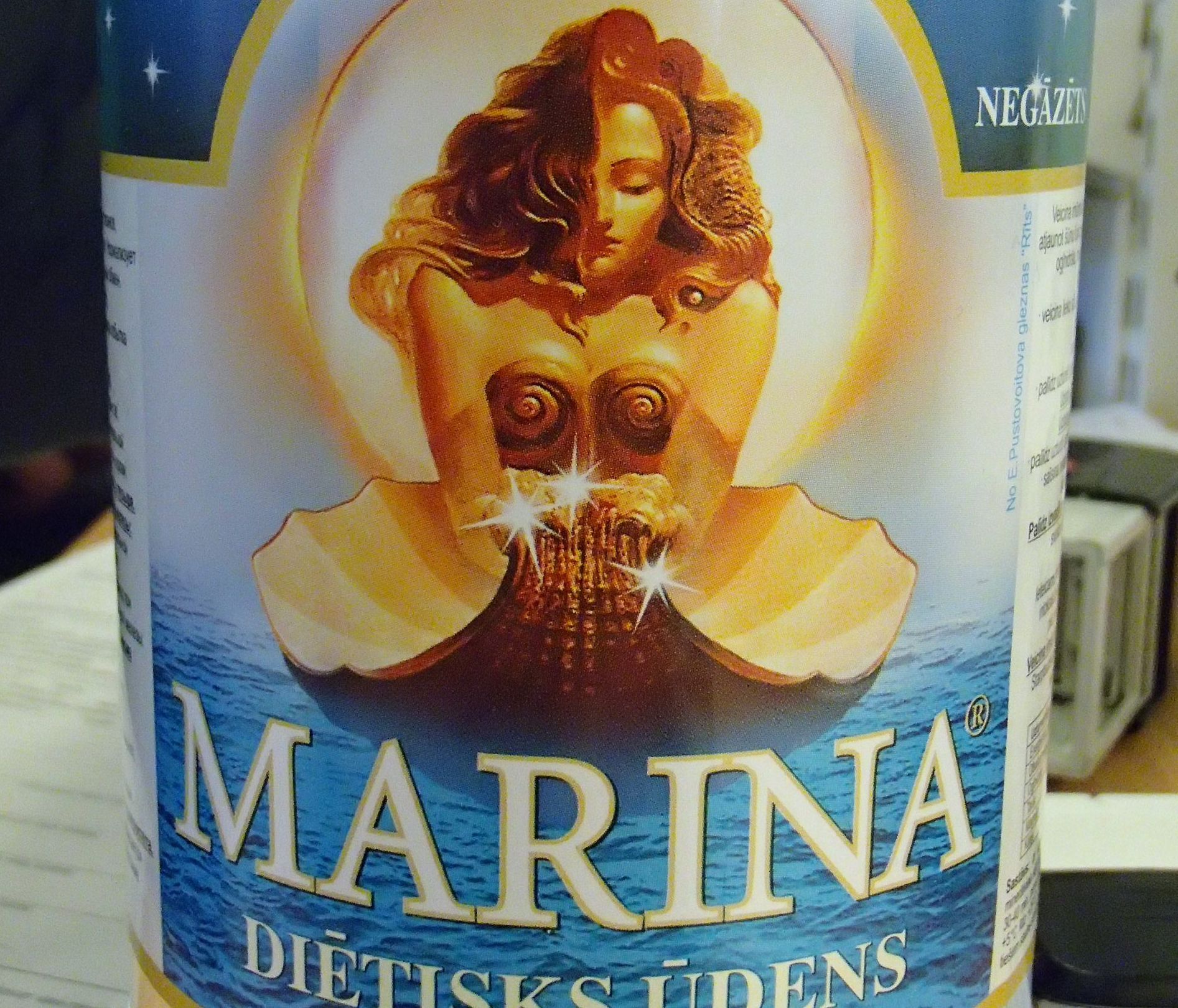 Aicina nelietot dzeramo ūdeni «Marina diētiskais ūdens»