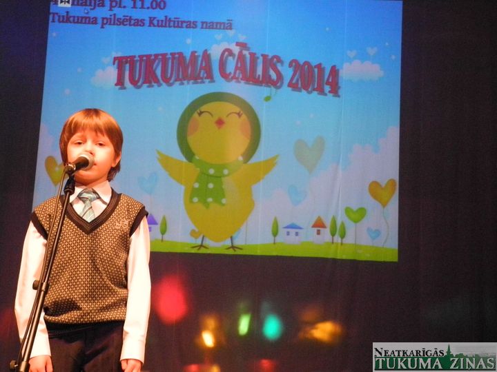 Tukumnieku bērni dzied Latvijai