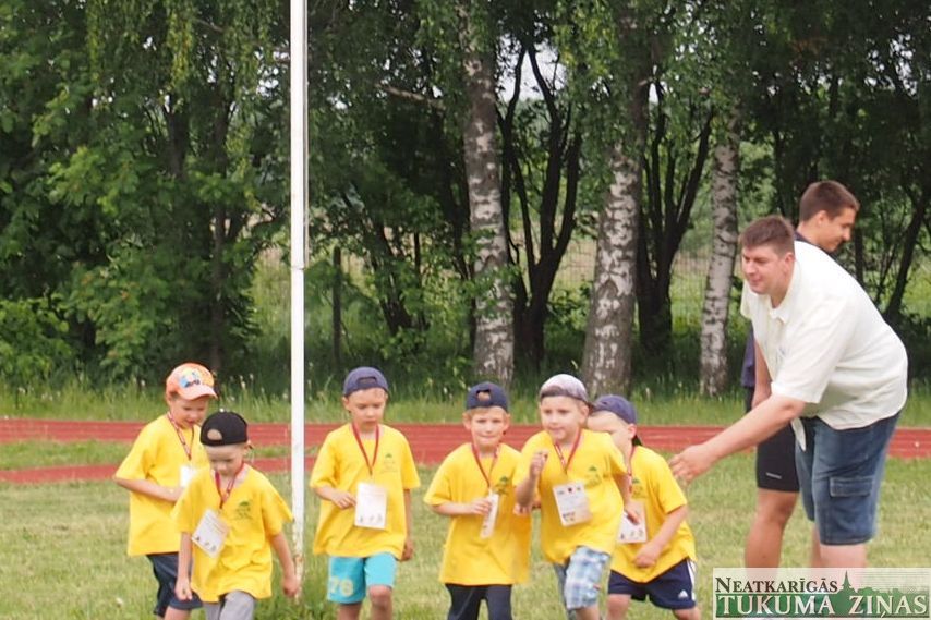 Olimpiskā diena pirmsskolas vecuma bērniem