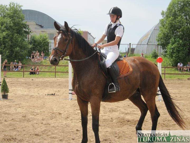 Rožu svētku sportiskais noslēgums «Tukuma jātnieku sporta klubā»