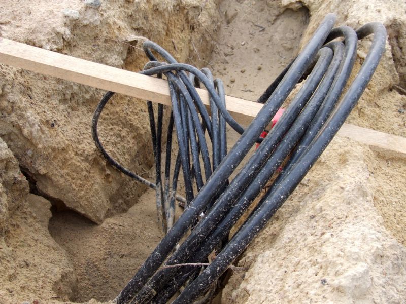 Nozagts “lattelecom” sakaru kabelis