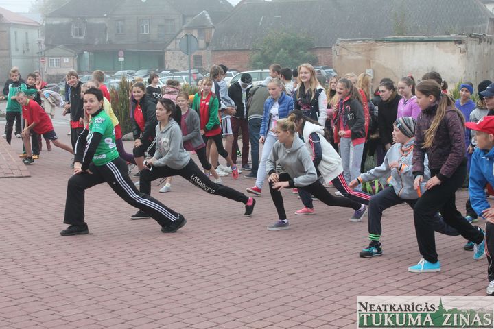 Olimpiskā diena Tukumā /FOTO/