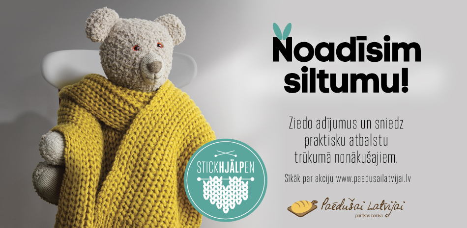 Kur dzīvo čaklākie adītāji ar plašākajām un siltākajām sirdīm – Latvijā vai Zviedrijā?