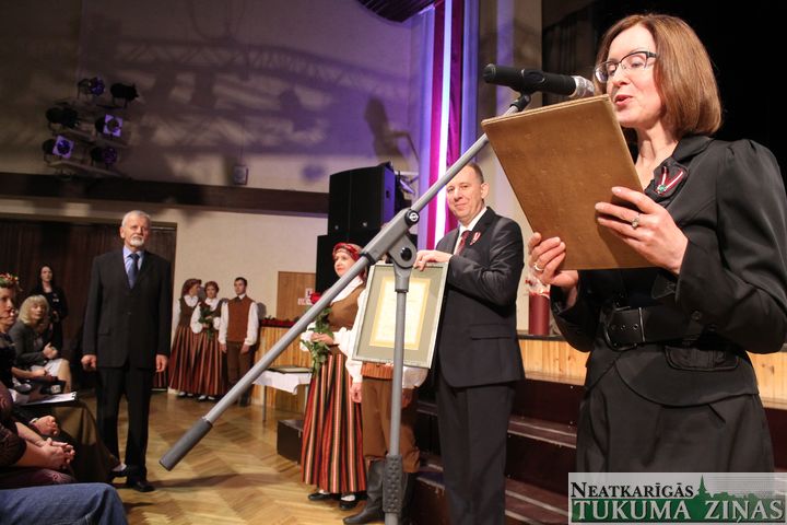 Tukuma novada apbalvojumu pasniegšana