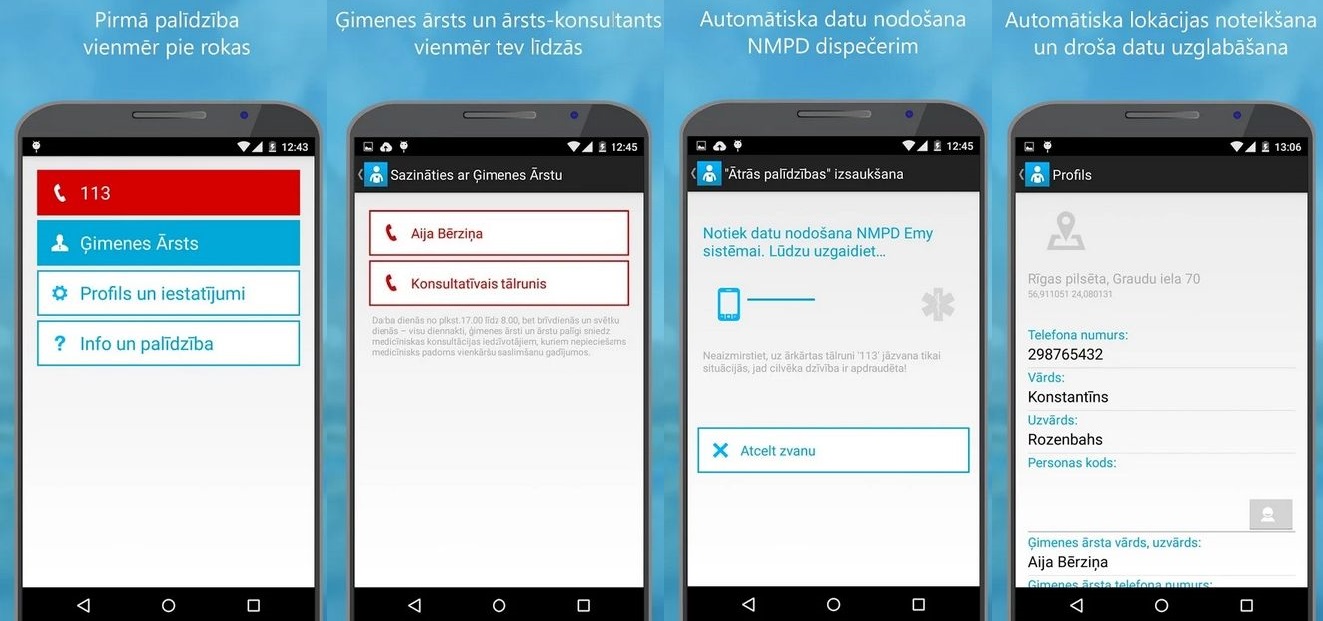 Aplikācija palīdzēs ‘ātrajiem’ noteikt zvanītāja atrašanās vietu