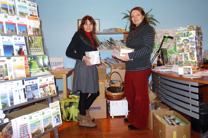 Tukuma un Kandavas tūrisma informācijas centri – izstādē «Balttour 2015»